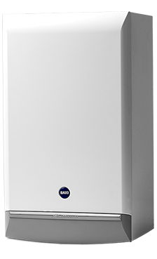 project for boiler installation in barnsley - image shows a baxi boiler